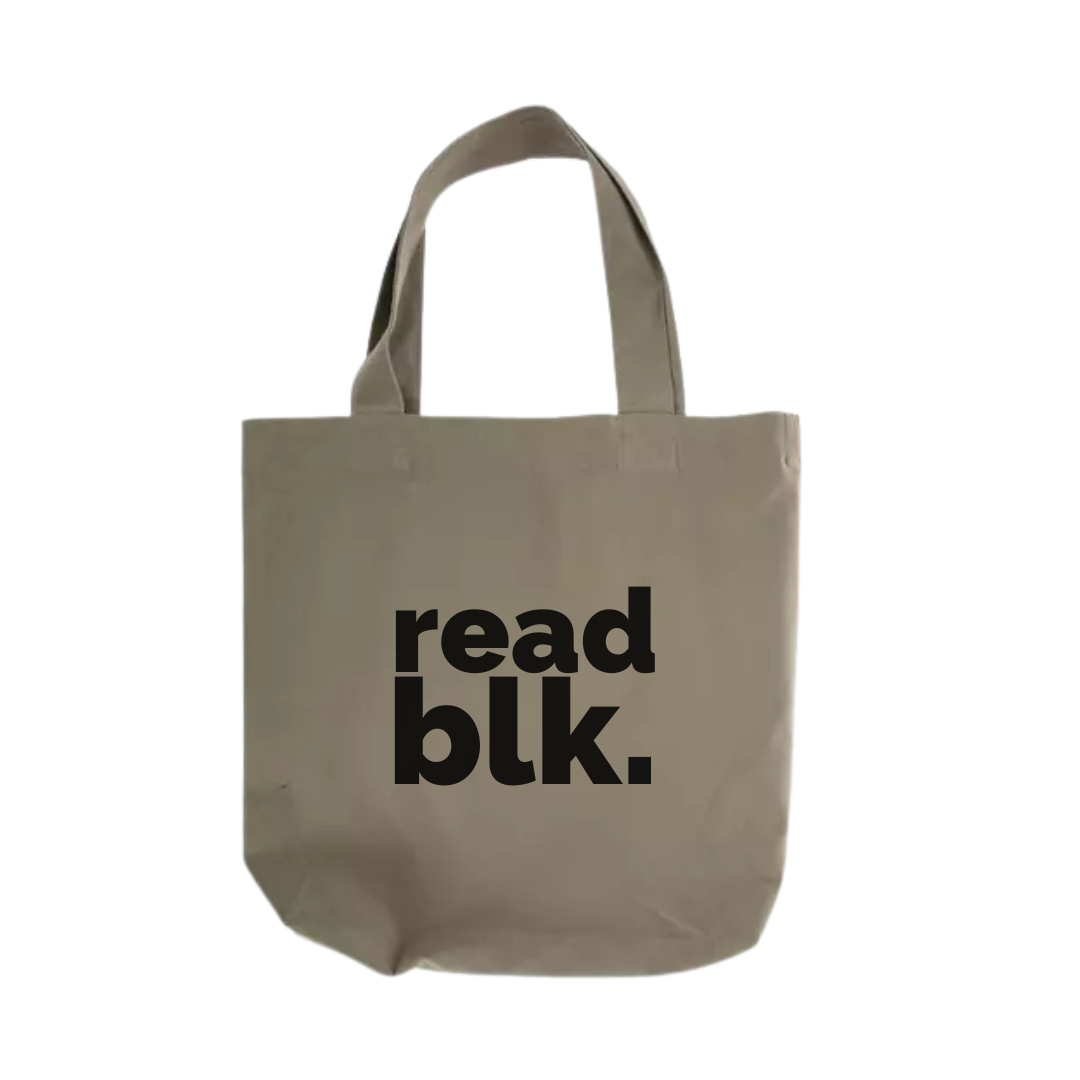 READ BLK. Signature Canvas Tote Bag