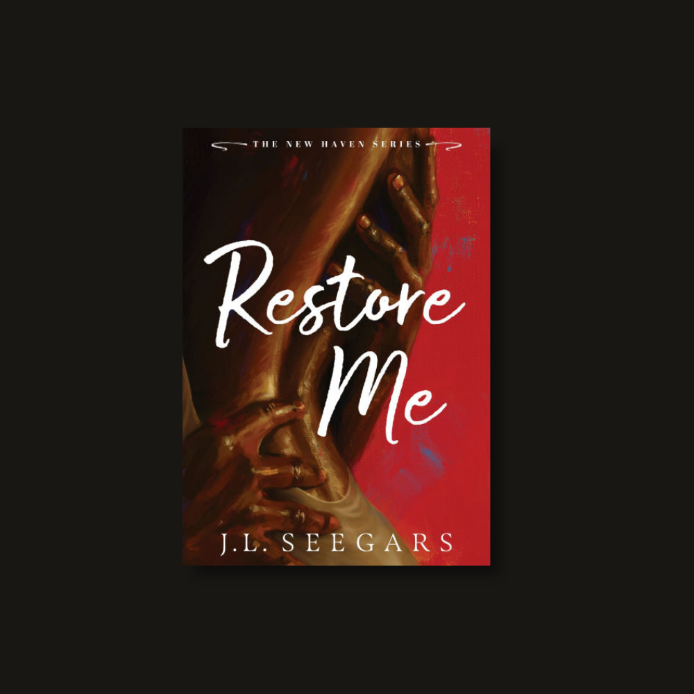 Book cover of 'Restore Me' by J.L. Seegars with a dark background