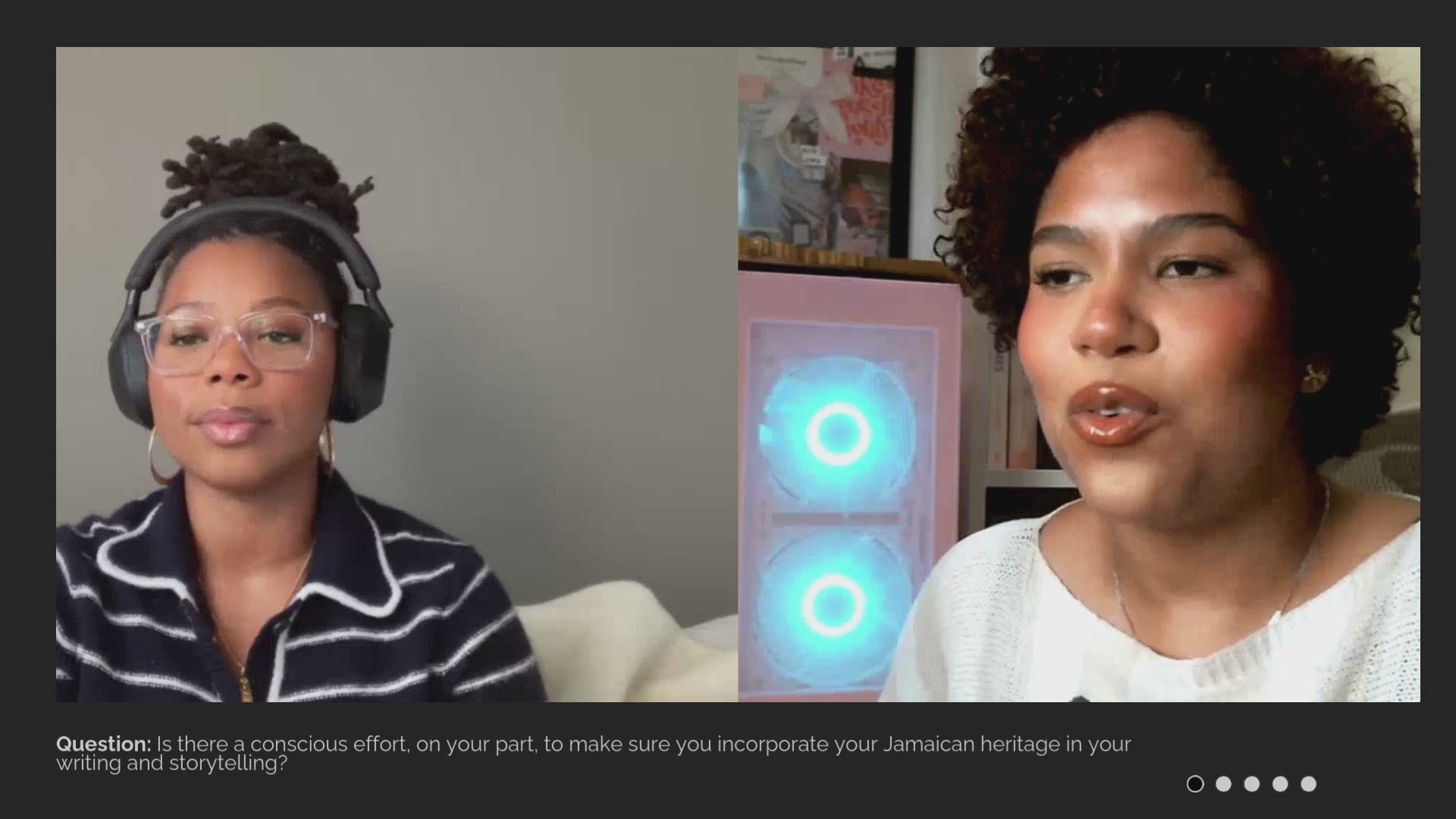Load video: Conversation w/ Author